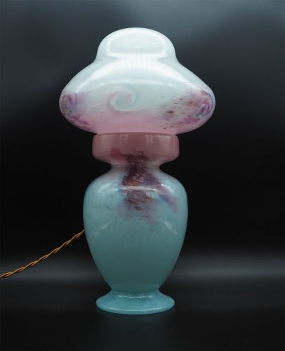 Rare Scottish Monart Mushroom Lamp