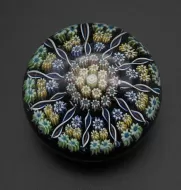 Beautiful Scottish Vasart Paperweight