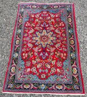 Superb Persian Kashan Small Rug