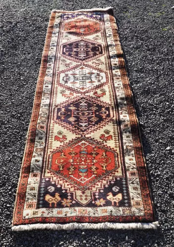 Good Persian Hand Knotted Wool Runner