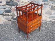Unique Design Regency Mahogany Canterbury