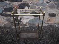 Victorian Brass and Metal Stick Stand