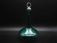 Good 19th Century Turquoise Decanter