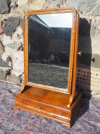 Fine George 2nd Walnut Dressing Mirror