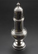 Scottish Silver Sugar Castor or Shaker