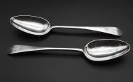 Good Pair Early Edinburgh Silver Spoons