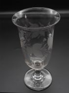 Beautiful Edwardian Glass Celery Vase
