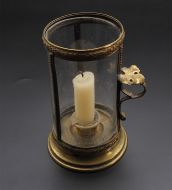 Stunning Regency Gilded Brass Night Light