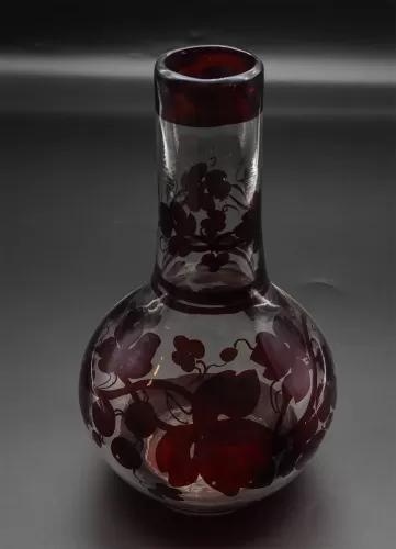 Good Bohemian Glass Wine Carafe 