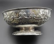 Fine Large Size Edwardian Silver bowl