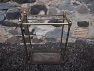 Victorian Brass and Metal Stick Stand