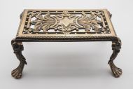 Superior Victorian Cast Brass Trivet