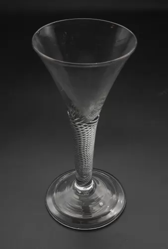 Mid 18th Century Spiral Twist Glass