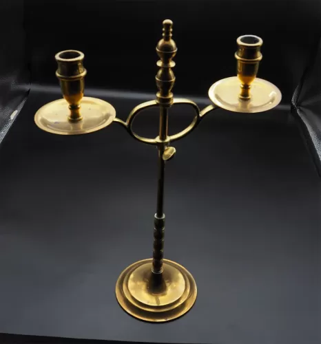 Victorian Brass Adjustable Student Lamp