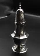 Edwardian Silver Sugar Castor. Chester 1908