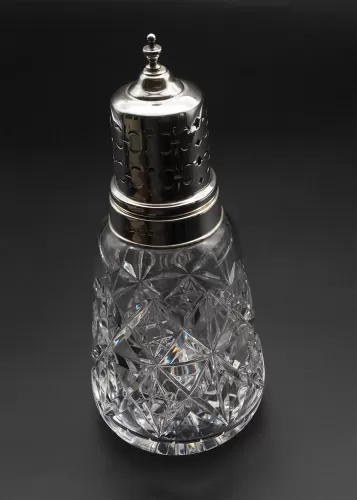 Superb Quality Silver Topped Sugar Shaker