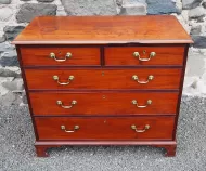 Quality Georgian Mahogany Chest of Drawers