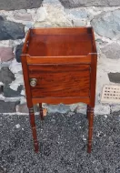 Georgian Mahogany Bedside Cabinet