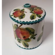 Large Scottish Wemyss Preserve Jar in Apples