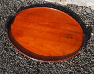 Stunning Georgian Mahogany Oval Tray