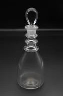 Mid 18th Century Mallet Decanter. C. 1760