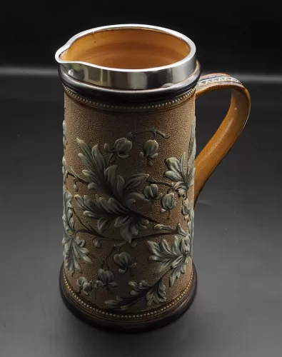 Victorian Royal Doulton Lemonade Jug. 1881