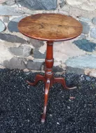 18th Century Georgian Oak Tripod Wine Table