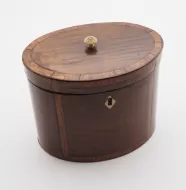 George 3rd Oval Harewood Tea Caddy