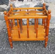19th Century Fruitwood Magazine Holder