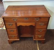 Mid 18th Century Cedarwood Kneehole Desk