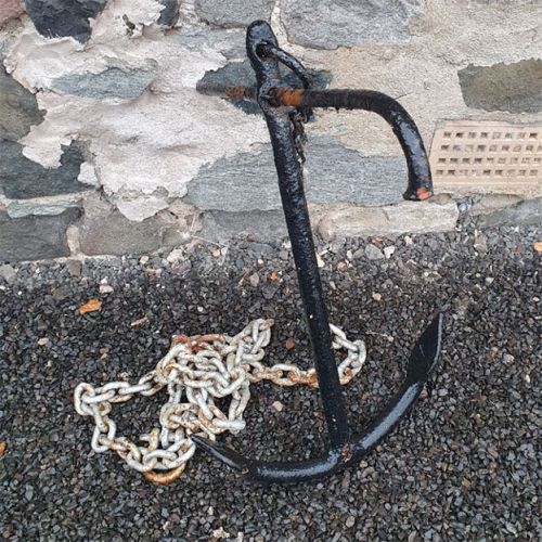 Good 19th Century Fishing Boat Anchor