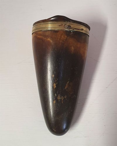 Georgian Scottish Horn Snuff Mull