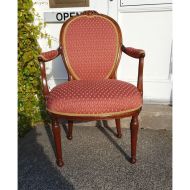 Good 18th Century Dutch Walnut Salon Chair