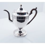 Large Georgian Sheffield Plate Coffee Pot