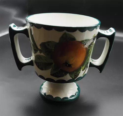 Impressive Scottish Wemyss Tall Quaich