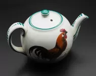 Scottish Wemyss Brown Hens Teapot
