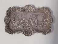 Gorgeous Dutch Style Silver Trinket Dish
