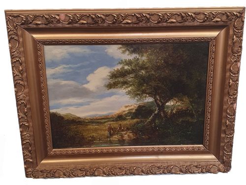 Scottish Landscape Painting by Patrick Nasmyth